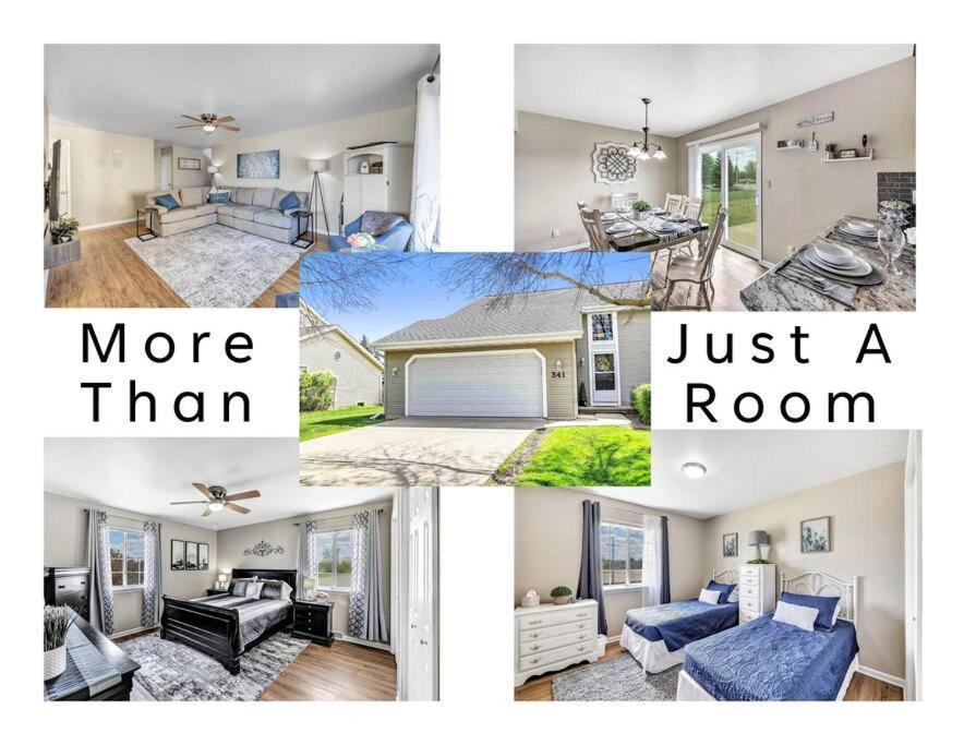 Serene 3 Bedroom Home, Nrm, Wi-Fi, Parking, Queen Bed De Pere Dış mekan fotoğraf